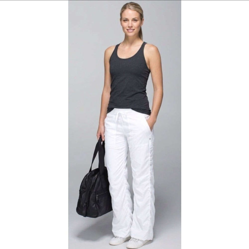 lululemon athletica White Track Pants